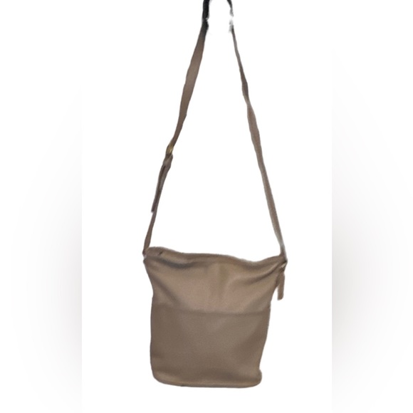 COACH #4075 Leather "Bucket Bag" USA Made early 90's Color Is Putty - Picture 4 of 12